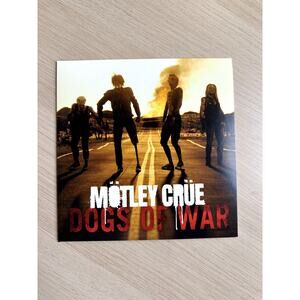 RARE Motley Crue Dogs of War NUMBERED Vinyl - NEW